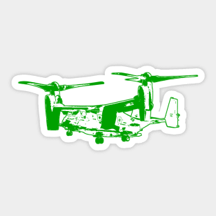 Bell Boeing V-22 Osprey - Green Design Sticker